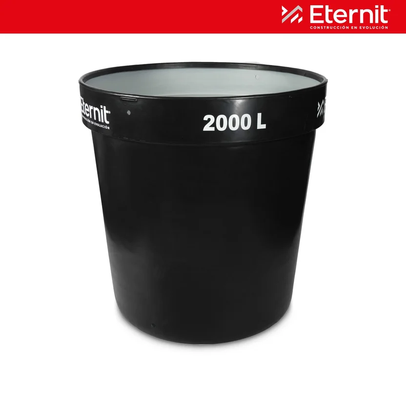 Tanque Eternit 2000 Lt Negro